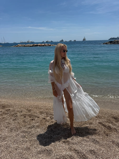 Beach dress eze pearl
