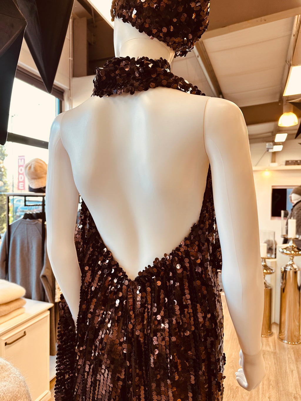 Pailletten-Jumpsuit „Midnight Glow“