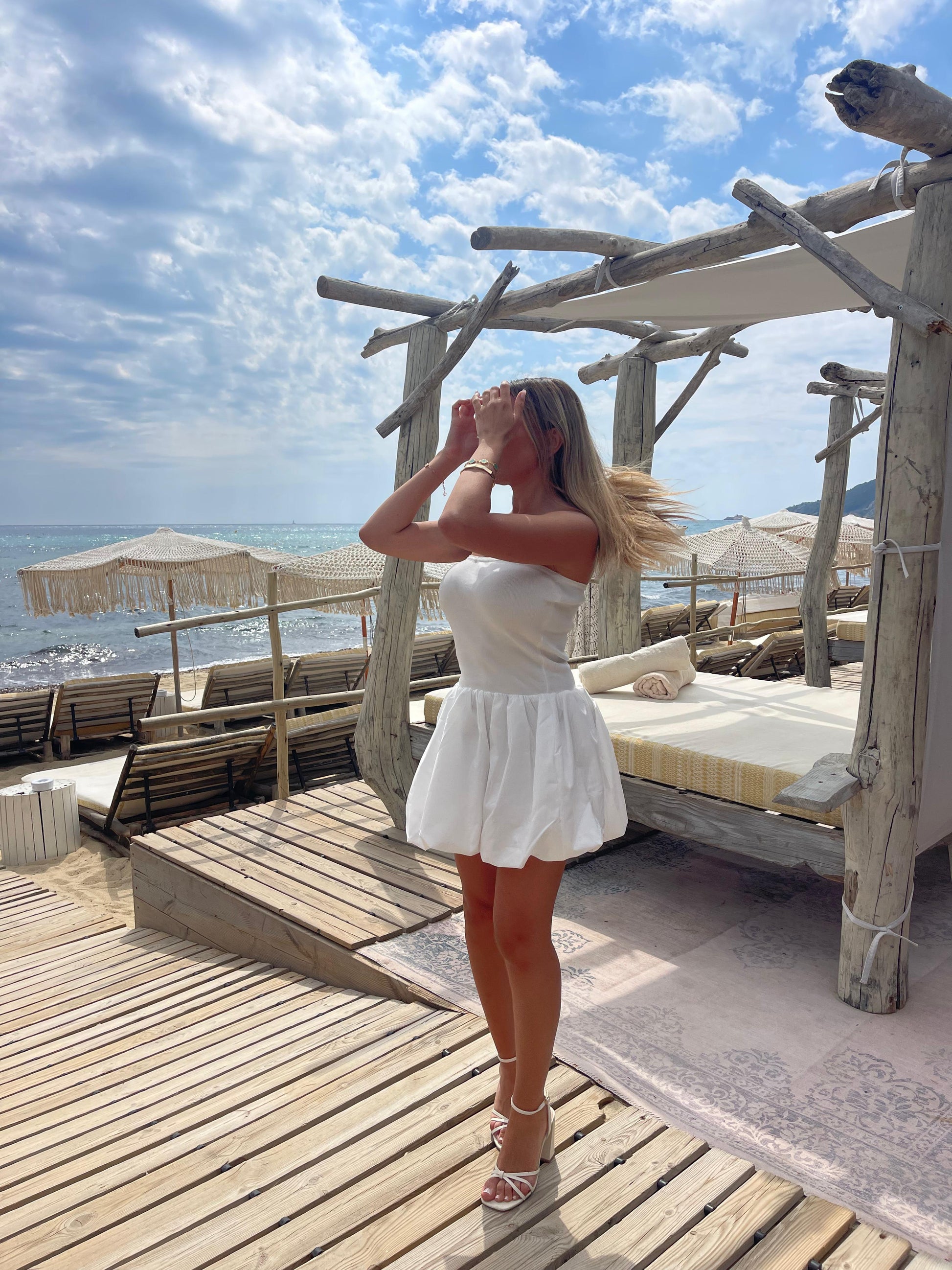 Robe Brise Blanche