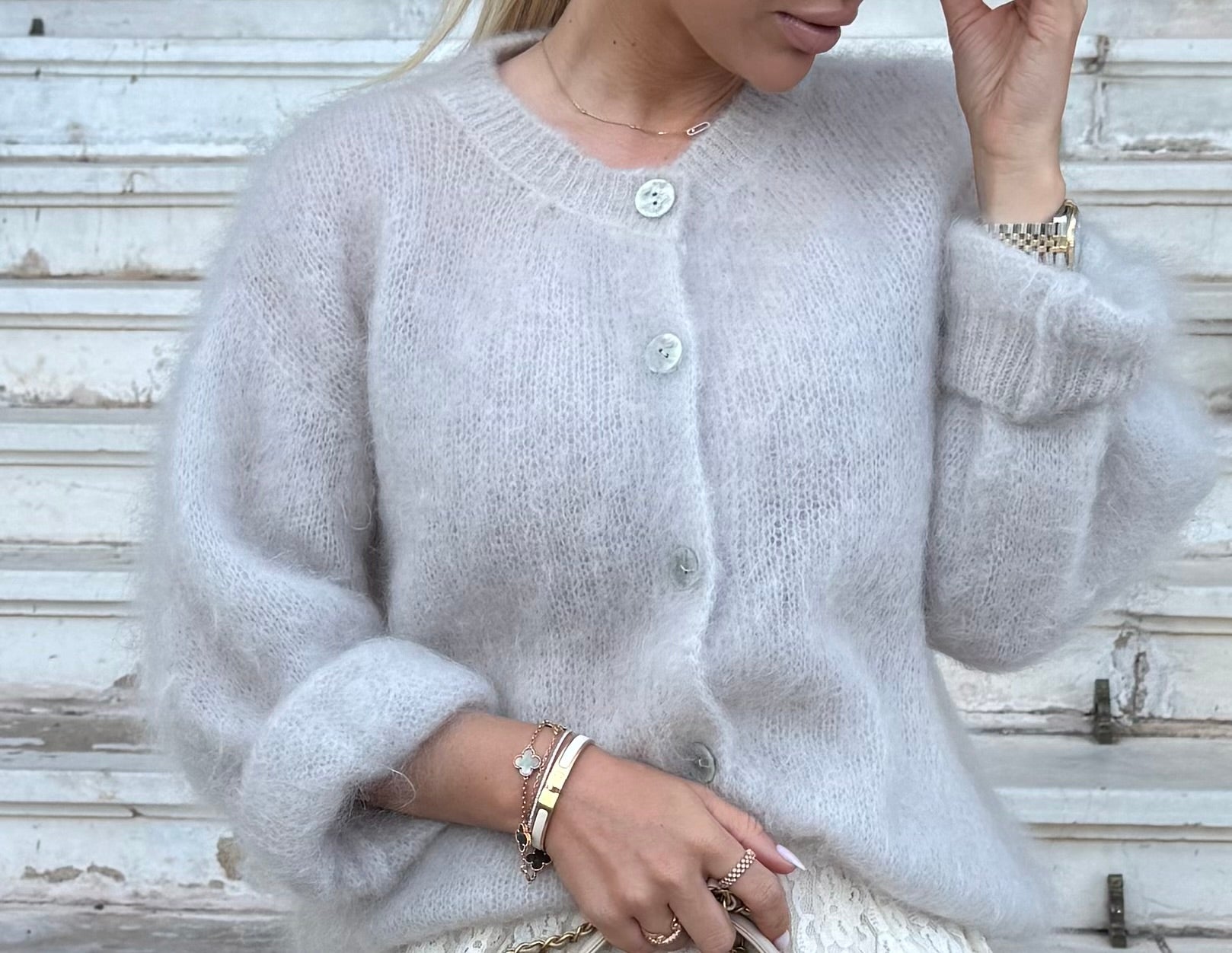 Soft Blush Cardigan