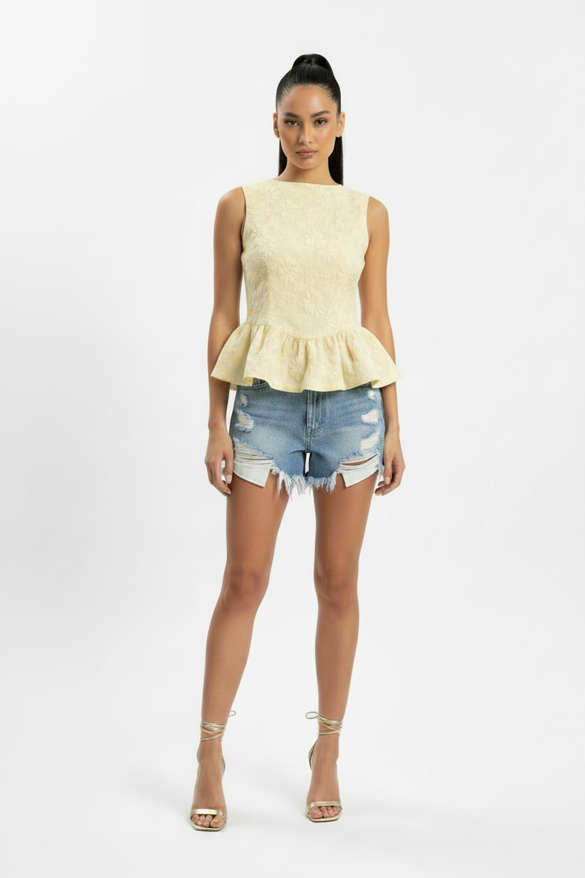Top Colette Jacquard