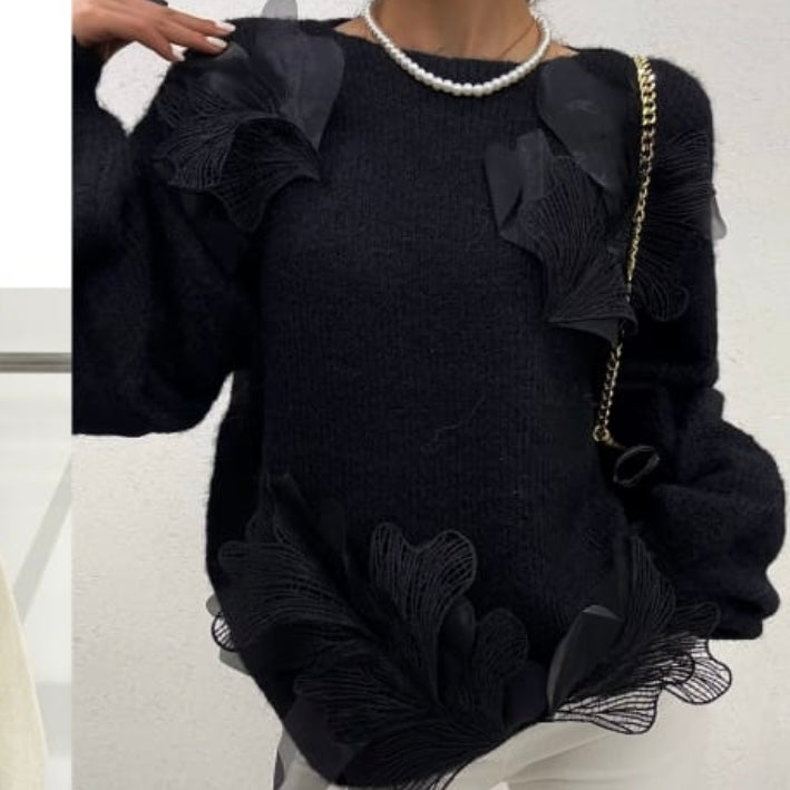 Fleur d’Organza“Pullover