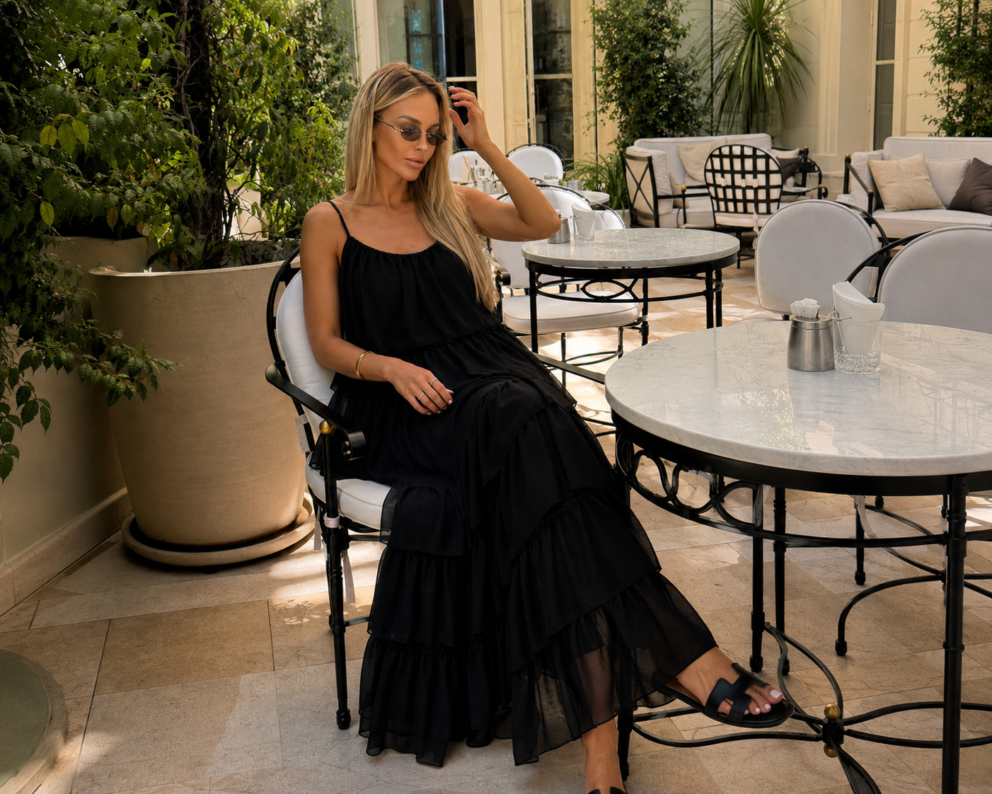 Kleid Étoile Noire