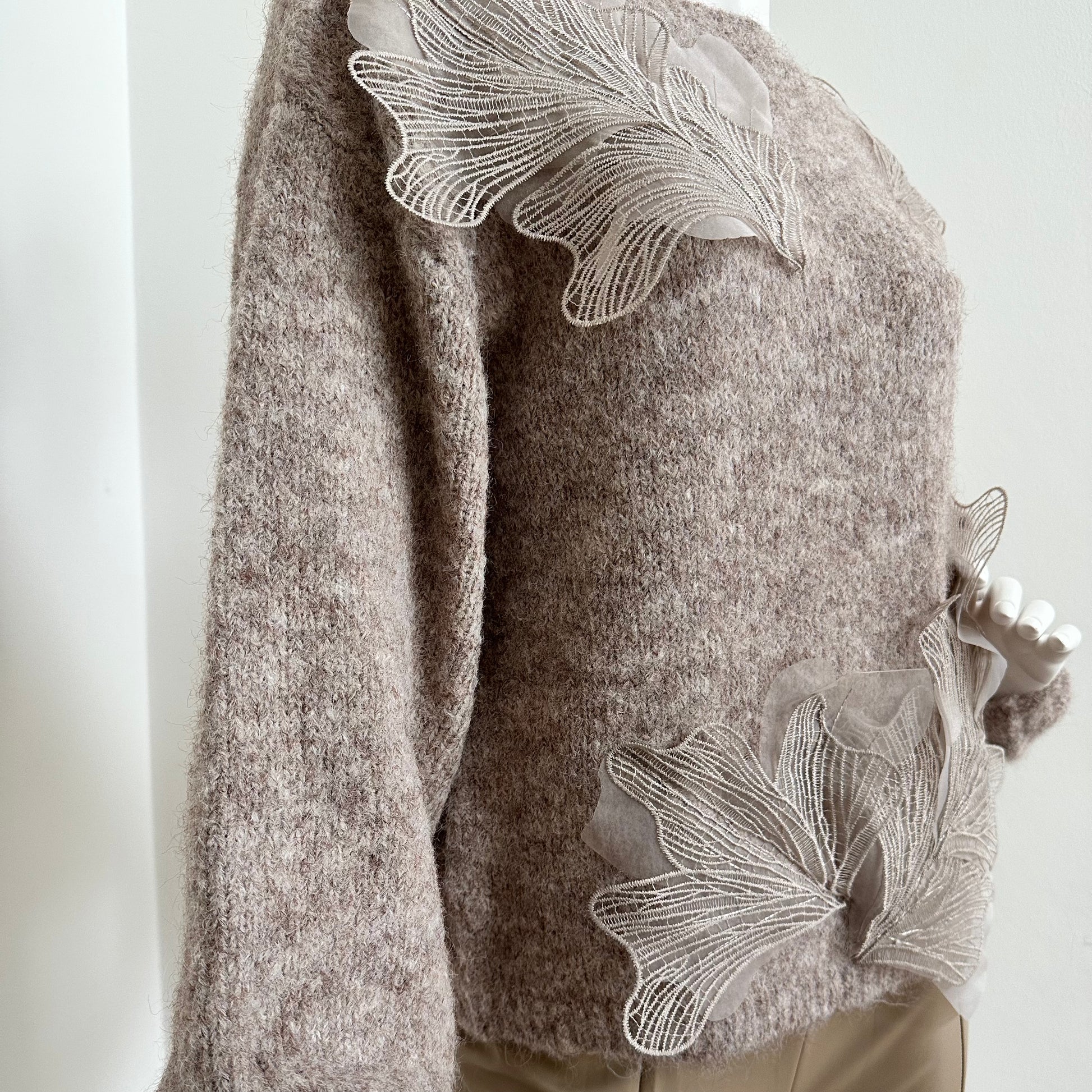 Fleur d’Organza“Pullover