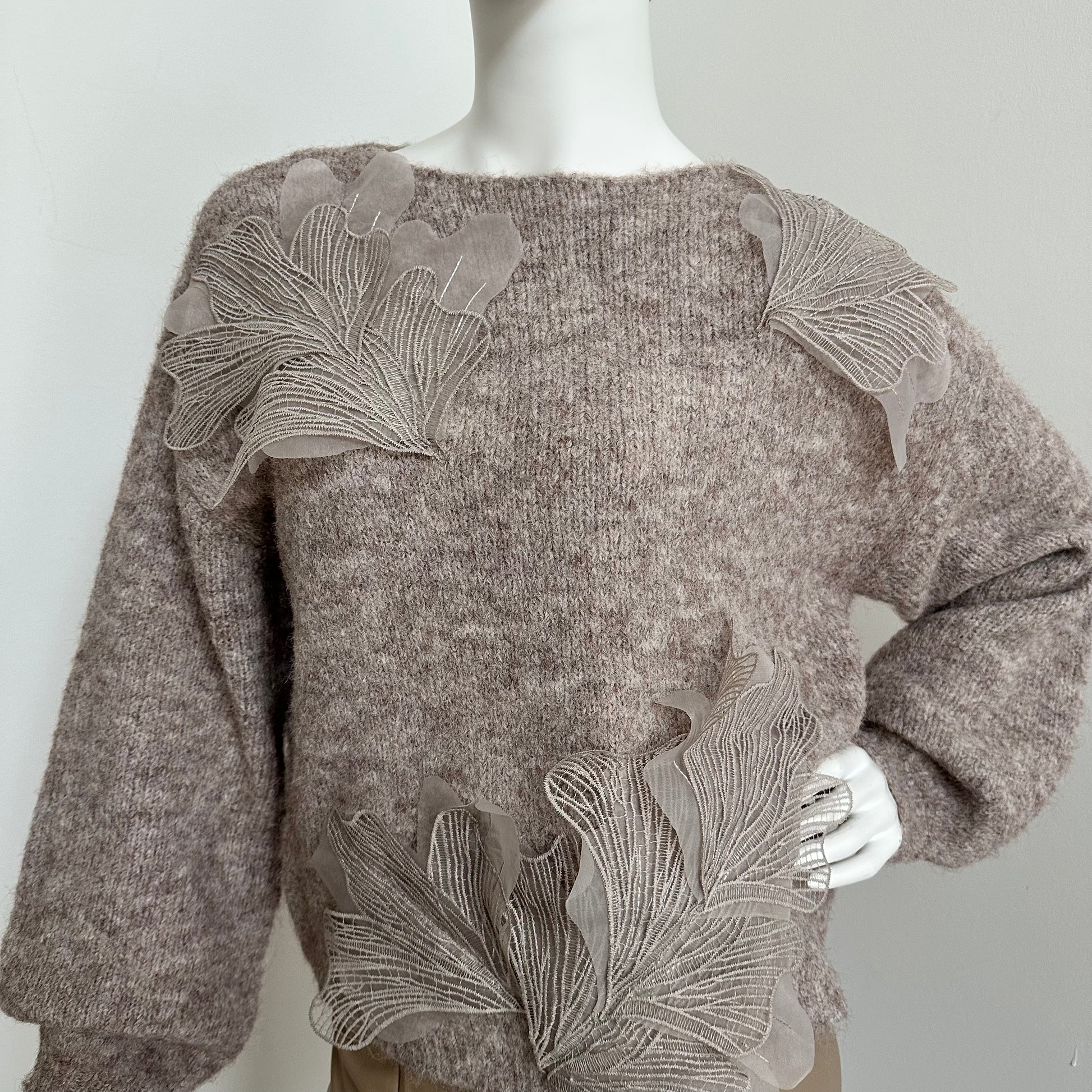Fleur d’Organza“Pullover